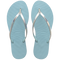 Havaianas You Metallic Sandal in Blue Water-shopbody.com