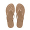 Havaianas You Metallic Sandal in Rose Gold - Body & Soul Boutique