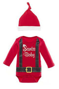 Ella Jackson Santa Baby Onesie & Santa Hat - ShopBody.com
