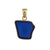 Charles Albert Alchemia - Beach Glass Pendant Navy - Body & Soul Boutique