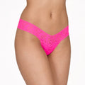 Hanky Panky Signature Lace Low Rise Thong in Pink - Body & Soul Boutique
