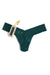 Hanky Panky L/R Gold Ornament Thong - Body & Soul Boutique