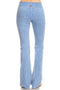 T-Party Mineral Wash Yoga Pant in Denim Blue - Body & Soul Boutique