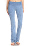 T-Party Mineral Wash Yoga Pant in Denim Blue - Body & Soul Boutique
