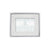 Mariposa White Leather 5x7 Frame-shopbody.com