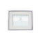 Mariposa White Leather 5x7 Frame-shopbody.com