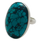 Charles Albert Silver - Turquoise Oval Ring - Body & Soul Boutique