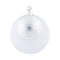 Kat & Annie White & Silver Round Ornament-shopbody.com
