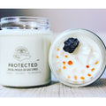 Natures Artifacts Crystal Charge Candle - Protected - Body & Soul Boutique