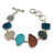 Charles Albert Silver - Multi Druse Bracelet - Body & Soul Boutique