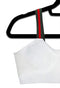 Strap-its Bra with Attached Straps - White Bra/Stripe - shopbody.com