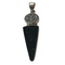Charles Albert Silver - Druse Double Silver & Black Pendant  - Body & Soul Boutique