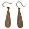 Charles Albert Alchemia - Druse Earrings Teardrop Champagne - Body & Soul Boutique