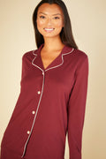 Cosabella Bella Banded LS Top & Pant Pajama-shopbody.com