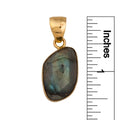 Charles Albert Alchemia - Labradorite Faceted Oval Pendant - Body & Soul Boutique