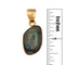 Charles Albert Alchemia - Labradorite Faceted Oval Pendant - Body & Soul Boutique