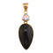 Charles Albert Alchemia - Mercury Mist & Rainbow Obsidian Necklace-shopbody.com