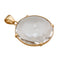 Charles Albert Alchemia - Clear Quartz Round Prong Set Pendant-shopbody.com