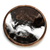 Lynn & Liana Lazy Susan-Black, White, Gold - shopbody.com