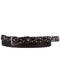 Amsterdam Heritage Maud Skinny Stud Belt in Black - Body & Soul Boutique
