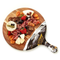 Lynn & Liana Round Paddle Cheese Boards Black White Gold - Body & Soul Boutique