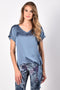 Frank Lyman V-Neck Top - Body & Soul Boutique