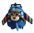 POPATU Airplane W/Monkey Rolling Backpack-shopbody.com