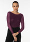AMB Florence Double Sheer Solid in Wine - shopbody.com