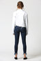 Hidden Jeans White Frayed Hem Jacket - Body & Soul Boutique