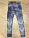 T-Party V-Detail Legging - Blue - Body & Soul Boutique