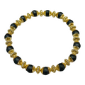 Enewton  Loyalty Gold 6mm Bead Bracelet Hematite-shopbody.com