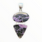 Charles Albert Silver - Charoite Pendant-shopbody.com