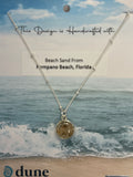 Dune Jewelry Sandglobe Necklace - Sand-shopbody.com