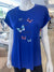 -Bali Butterfly Top - Blue-shopbody.com