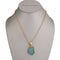 Charles Albert Alchemia - Beach Glass Pendant Aqua