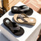 Yellow Box Marcy Wedge Sandal - Black-shopbody.com