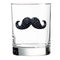The Queens' Jewels Mustache Jeweled Glassware-shopbody.com