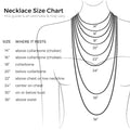 Necklace Size Chart - shopbody.com