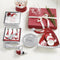 Mariposa Red Enamel Santa Hat Candy Dish-shopbody.com