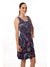 Bali Printed Sleeveless Dress-shopbody.com