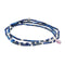 Scout Teardrop Stone Wrap Lapis - Amethyst - Silver - Stone Of Clarity