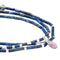 Scout Teardrop Stone Wrap Lapis - Amethyst - Silver - Stone Of Clarity