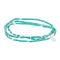Scout Teardrop Stone Wrap Turquoise - Opalite - Silver - Stone Of Calm-shopbody.com