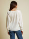 Nation Sloane Elastic Neck Tee Off White - shopbody.com