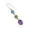 Charles Albert Silver - Multi Gemstone French Wire-Triple Earrings-shopbody.com