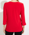 Joseph Ribkoff Cross Neckline Top-shopbody.com