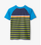 Hatley Fish Stripes Short Sleeve Rashguard-shopbody.com