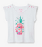 Hatley Kids Pineapple Heart Toddler Snap Up Tee-shopbody.com