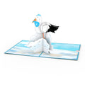 Lovepop Stork Blue 3D Card - Body & Soul Boutique