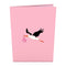 Lovepop Stork Pink 3D Card - Body & Soul Boutique